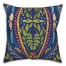 Navy Background Folk Pattern 20x20 Indoor / Outdoor Pillow