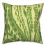 Large Ikat Lime Green Pattern 20x20 Indoor / Outdoor Pillow