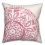 Large Purple Watercolor Medallion 20x20 Indoor / Outdoor Pillow