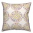 Small Multicolored Pattern Medallions 20x20 Indoor / Outdoor Pillow