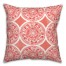 Small Red Full Pattern Medallions 20x20 Indoor / Outdoor Pillow