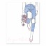 Be You Tiful Girl and Flowers 8x10 Tabletop Canvas