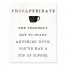 Procaffeinate Definition 8x10 Tabletop Canvas