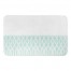 Teal Watercolor Pattern 34x21 Bath Mat