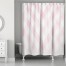 Blush Woven Rug Pattern 71x74 Shower Curtain