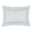 Watercolor Blue Polka Dot Strokes Standard Brushed Poly Sham