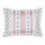 Blush and Navy Watercolor Pattern Standard Brushed Poly Sham