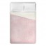 Blush and Teal Leaf Pattern Duvet
