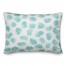 Teal Watercolor Splotches 14x20 Spun Poly Pillow