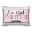 New York Fashion Week Design 14x20 Spun Poly Pillow