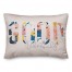 Blush Good Vibes Only 14x20 Spun Poly Pillow