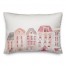 Blush Watercolor Buildings 14x20 Spun Poly Pillow