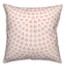 Watercolor Pink Droplets Pattern 18x18 Spun Poly Pillow