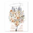 Fall Flower Girl 8x10 Tabletop Canvas