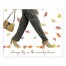 Fashion Girl Step Crunchy Leaves 8x10 Tabletop Canvas