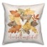 Love Fall Most of all Leaves 18x18 Spun Poly Pillow