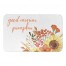 Mornin Pumpkin Bouquet 34x21 Bath Mat