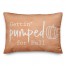 Orange Pumped for Fall 14x20 Spun Poly Pillow