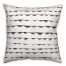 Blue Watercolor Dot Chain Pattern 18x18 Spun Poly Pillow