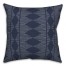 Navy Sketched Southwestern Lines 18x18 Spun Poly Pillow