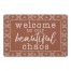Beautiful Chaos Mudcloth Teracotta 27x18 Floor Mat