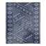 Navy Tribal Diamond Pattern 50x60 Sherpa Fleece Blanket