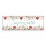 Happy Easter Painted Florals 12x36 Canvas Wall Art