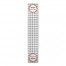 Autumn Leafy Wreath on Plaid 16x72 Poly Twill Table Runner