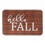 Autumn Plaid Hello Fall 34x21 Bath Mat