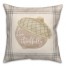 Thankfully Acorn on Linen 18x18 Spun Poly Pillow