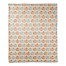 Gray and Orange Pumpkin Pattern 50x60 Coral Fleece Blanket