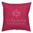 Magenta Welcome Autumn 18x18 Spun Poly Pillow