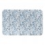 Blue Botanical Pumpkin Pattern 34x21 Bath Mat