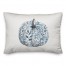 Blue Botanical Pumpkin 14x20 Spun Poly Pillow