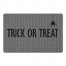 Black and White Trick or Treat 27x18 Floor Mat