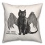 Tis Near Halloween Vampire Cat 18x18 Spun Poly Pillow
