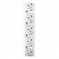 Black and White Spider Pattern  16x90 Poly Twill Table Runner