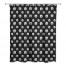 Black and White Pumpkins Pattern 71x74 Shower Curtain
