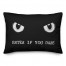 Enter If You Dare Eyes 14x20 Spun Poly Pillow