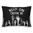 Keep on Creepin on Zombies 14x20 Spun Poly Pillow