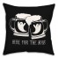 Here For The Boos   18x18 Spun Poly Pillow