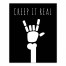 Creep it Real Skeleton 8x10 Tabletop Canvas