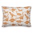 Dinosaurs with Names Orange 14x20 Spun Poly Pillow