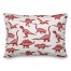 Dinosaurs with Names Red 14x20 Spun Poly Pillow