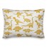 Dinosaurs with Names Yellow 14x20 Spun Poly Pillow