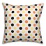 Retro Polka Dots Pattern 18x18 Spun Poly Pillow