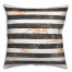 Spiderwebs and Stripes Pattern 18x18 Spun Poly Pillow