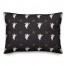 Retro Ghost Pattern 14x20 Spun Poly Pillow