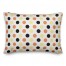 Retro Polka Dots Pattern 14x20 Spun Poly Pillow