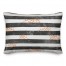 Spiderwebs and Stripes Pattern 14x20 Spun Poly Pillow